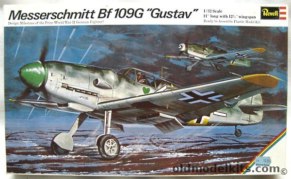 Revell 1/32 Messerschmitt Bf-109G Gustav, H279 plastic model kit